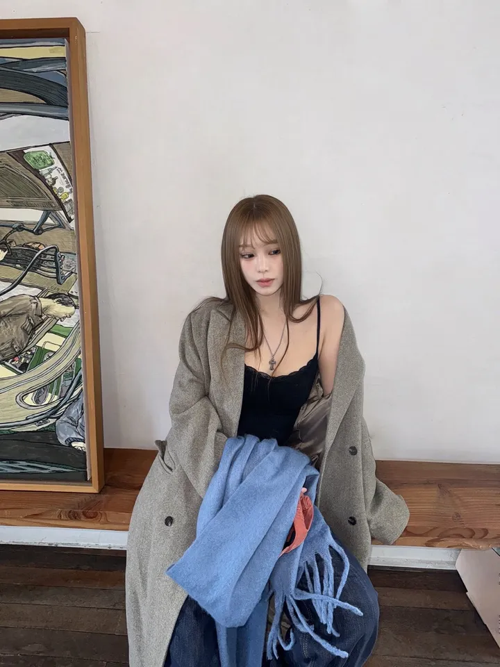 맥시 롱 코트 (3COLOR) 상세 이미지 10