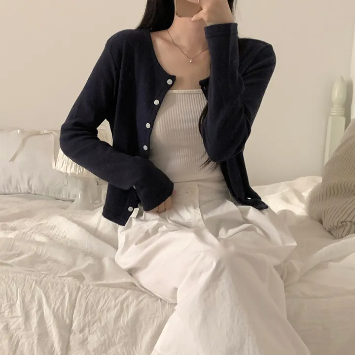 로로 펀칭 가디건 (8color) 상세 이미지 141