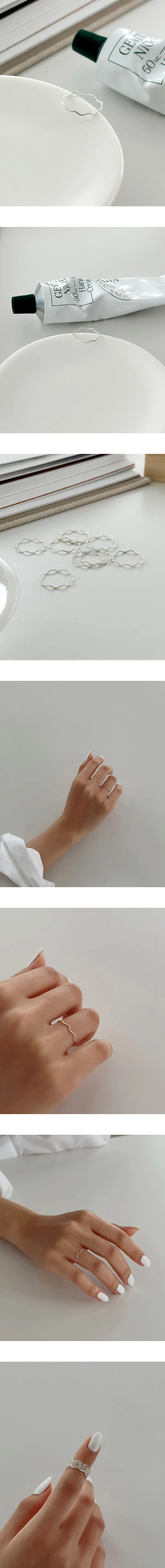 실버 925 베이직 기본 실반지 레이어드 포인트링 상세 이미지 22
