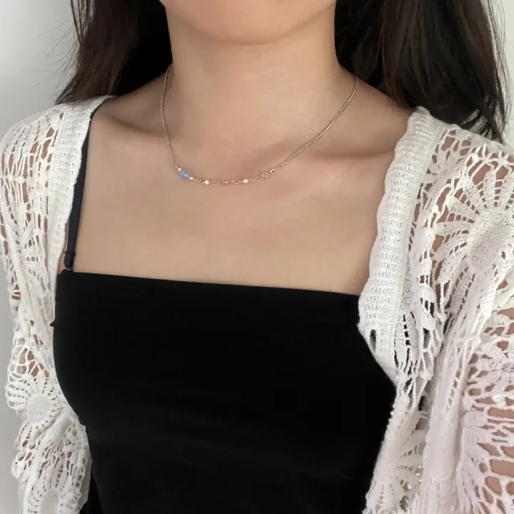 [주문수 1위!] bluebeads pearl necklace 상세 이미지 8
