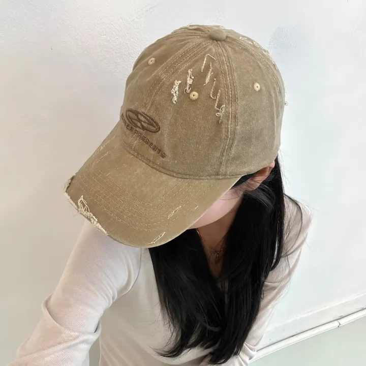 [🧢+팔찌+안경+캡가드증정❤/묶음할인✨] 캐피튜드 빈티지 리퍼 이파워 프리젠츠 볼캡 - 연예인핏 데일리 남녀공용 소두핏 레트로 소두핏 대두커버 연예인 아이돌 사계절 커플 모자 상세 이미지 116