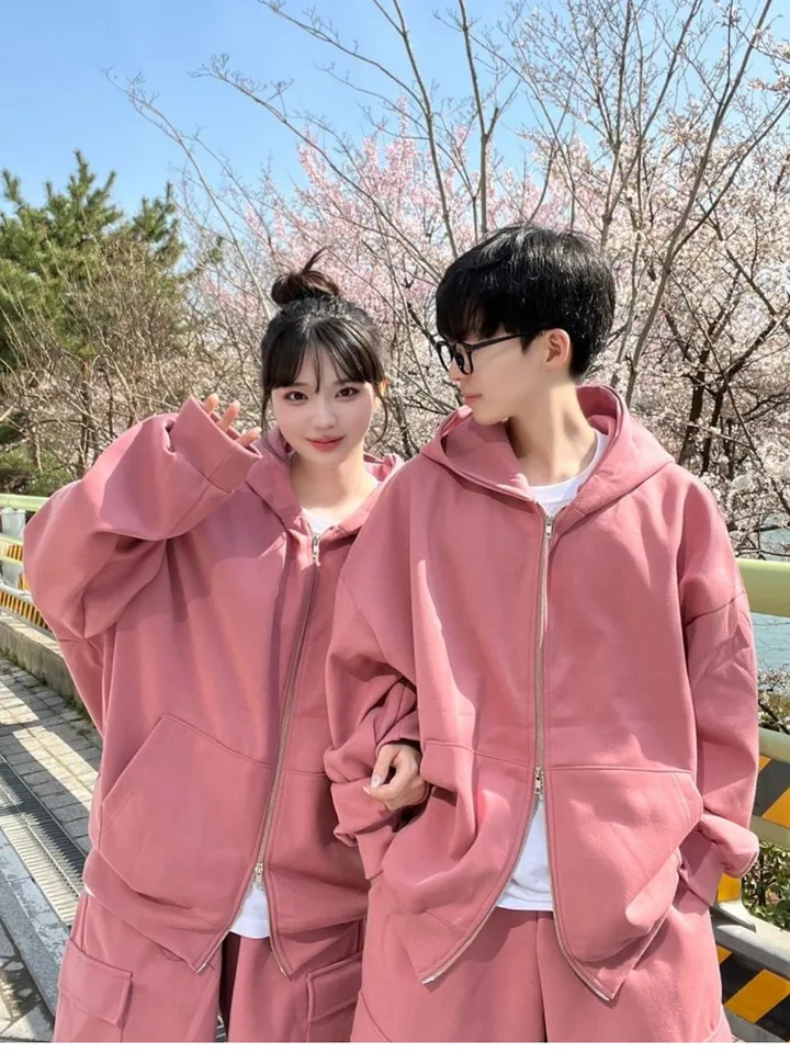 🌼당일출고🌼💗2000장 돌파💗[고퀄 핏대박/7Color/신상] 빅사이즈 투웨이 후드집업 카고 버뮤다 팬츠 트레이닝 세트 커플룩 시밀러룩 오버핏 꾸안꾸 트레이닝복 상세 이미지 33