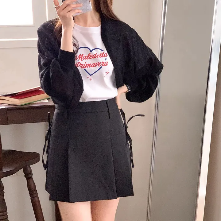 [여름SALE/핏보장/살안타템] 여름용 크롭 그물 네트 볼레로 가디건 얇은 니트 시스루 햇빛차단 체형커버 간절기 오버핏 부유방커버 장마룩 살탐방지 휴양지룩 레이어드 - 4color 상세 이미지 56