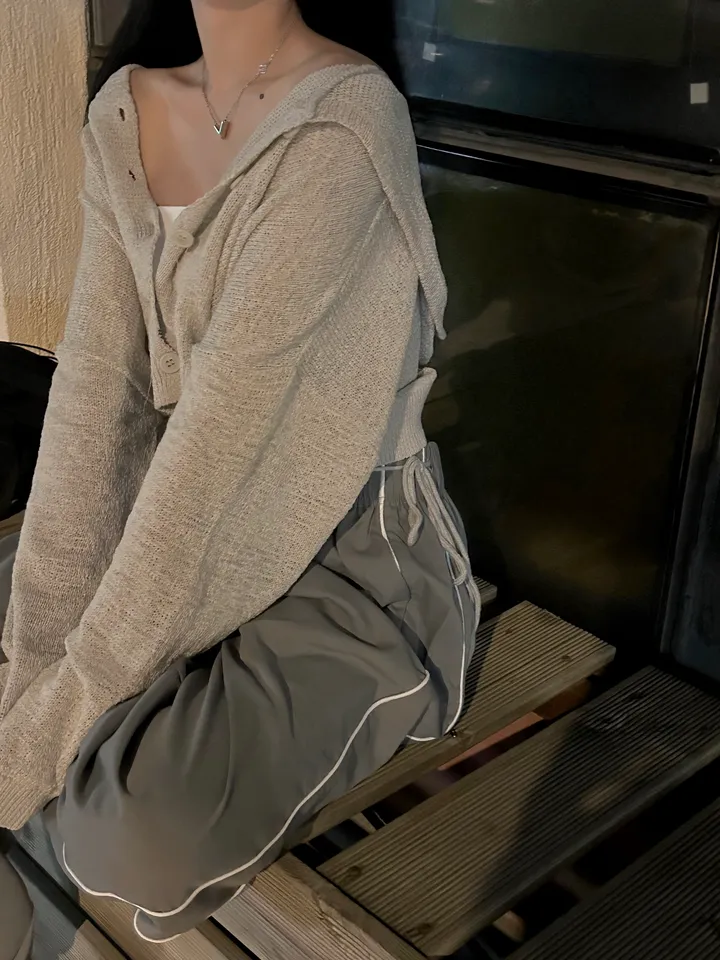 스쿱 후디 가디건 Scoop hoodie cardigan - 4 color 상세 이미지 53