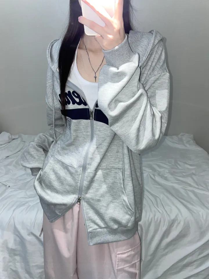 [unisex/쭈리] 디나 데일리 투웨이 오버핏 후드집업 (4color) 상세 이미지 20