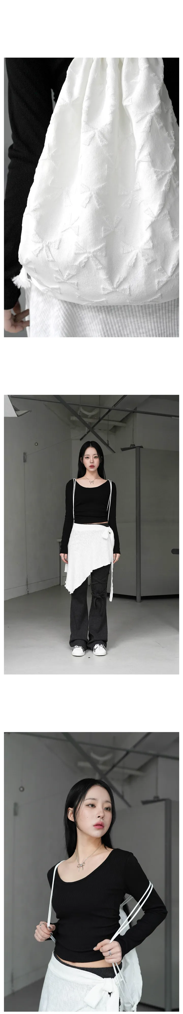 미뉴 리본 백팩 상세 이미지 3
