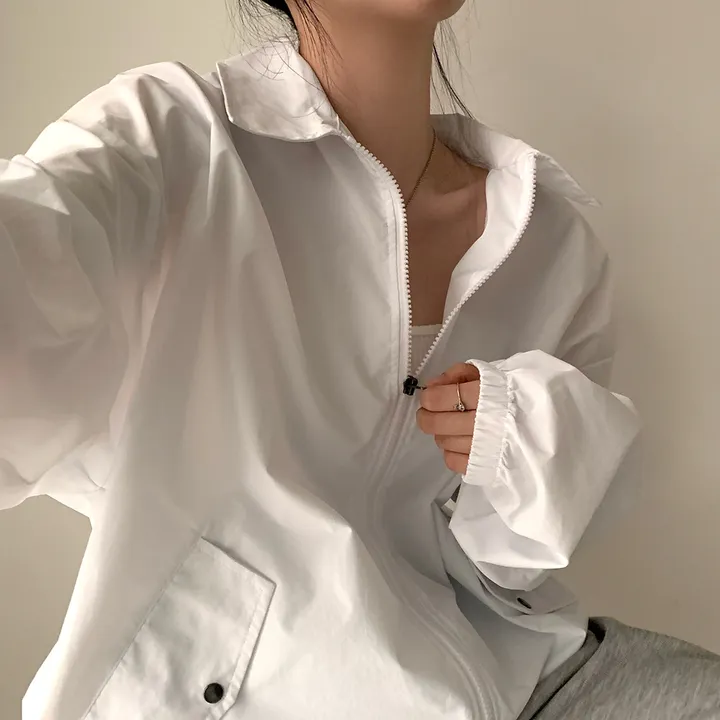 [기획/주문대란🎉] 썸머 블루종 윈드 바람막이 점퍼 자켓 - jk / 기획 49800 -> 29800원 상세 이미지 28