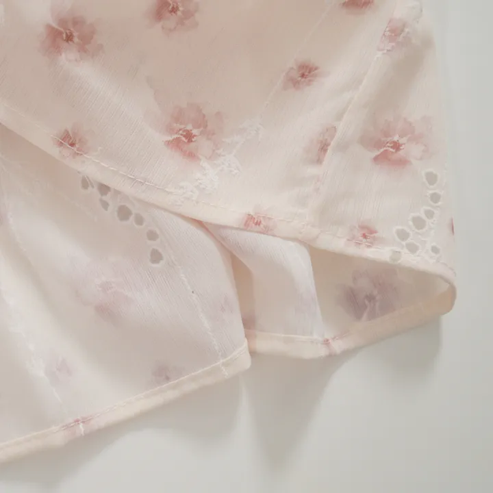 벚꽃룩🌸 리노아 플라워 쉬폰 가디건 뷔스티에 set 상세 이미지 17