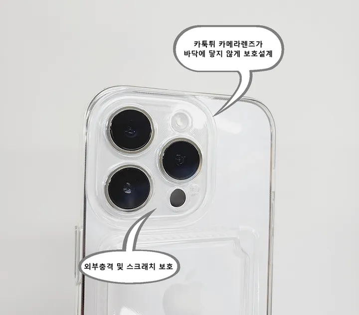 필름증정 풀커버 카메라 보호 옆으로 카드 수납 투명 젤리 케이스 아이폰 12 13 14 프로 맥스 미니 SE2 SE3 갤럭시S22 S21 노트20 A32 A23 A53 상세 이미지 8