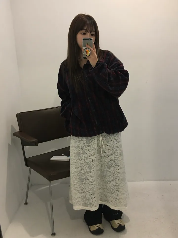 (2 color) 도쿄 체크 후리스집업 상세 이미지 26