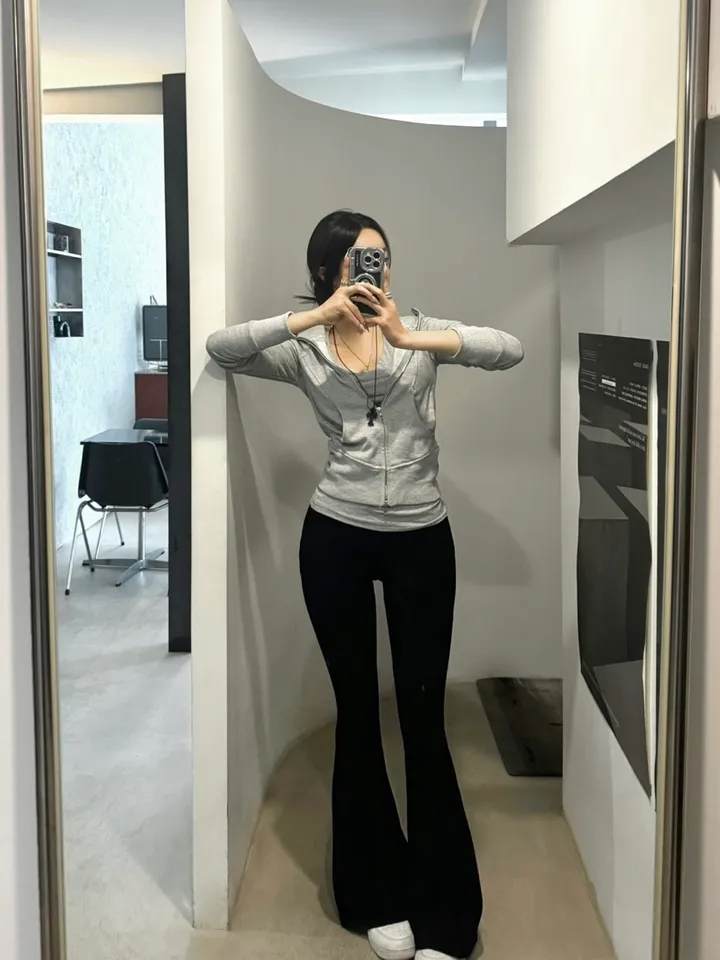 S,M,L [팔뚝살소멸!/레전드핏] 쫀득말라핏 브이넥 반팔티 상세 이미지 11