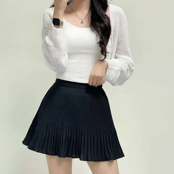 [여리핏/지금부터 쭉~] 엘르 볼레로 가디건 크롭가디건 여름가디건 상세 이미지 29