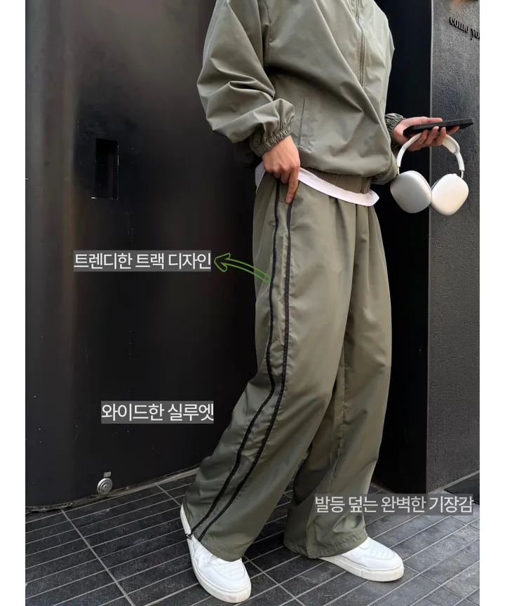 [S/S Event] 에어 라이트 윈드브레이커 셋업 3 Color 상세 이미지 9