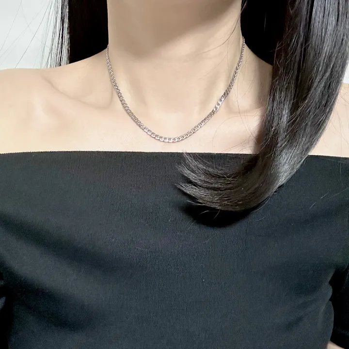 4주년 감사❤️6200원 [2개이상구매시할인]써지컬 데일리 초커 레이어드 목걸이 클립 십자가 하트 진주 볼드 군번줄 볼체인 블랙체인 상세 이미지 82