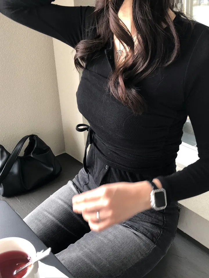신상 [가디건+시스루탑 set] 상세 이미지 23