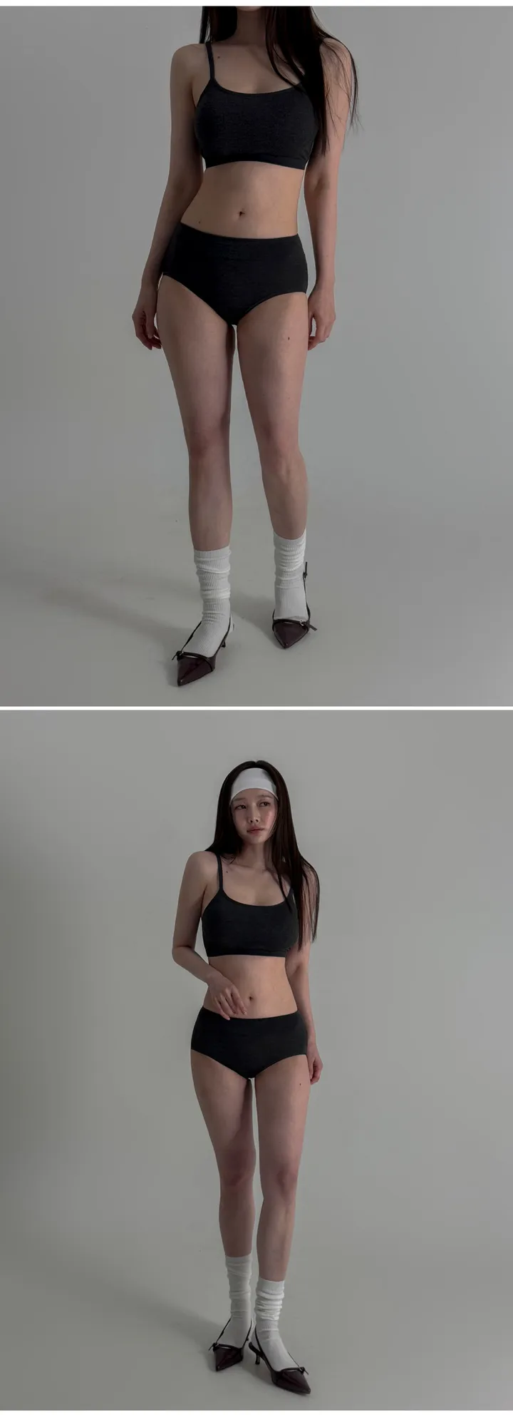 [빅사이즈 M ~ 4XL] 8colors 에어실키 만능 브라탑 내장캡 캡나시 이너탑 상세 이미지 47