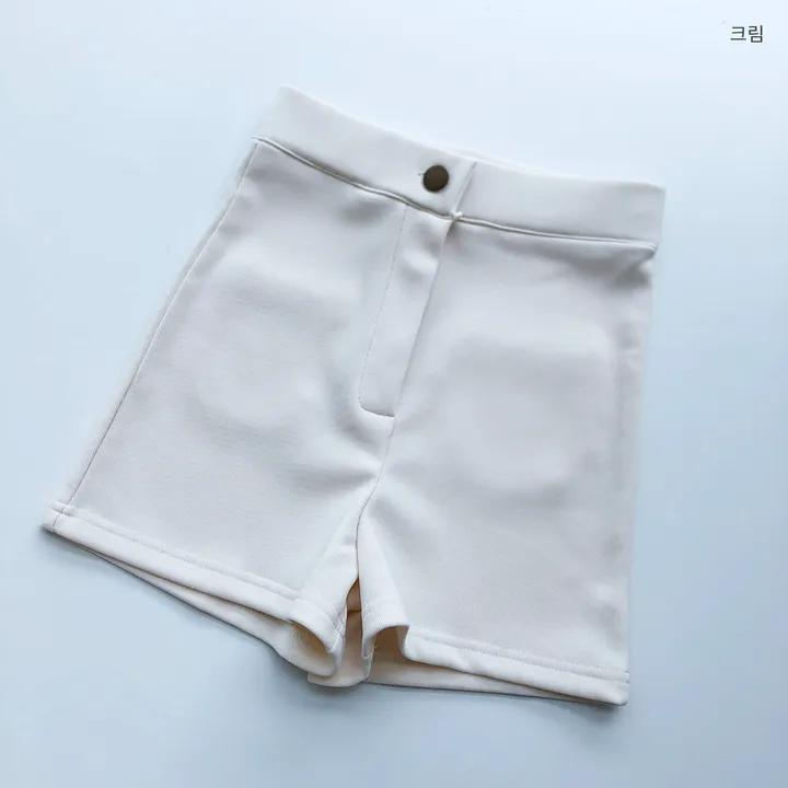 [허리쏘옥/착붙핏] 애플 뒷포켓 스판 하이웨스트 반바지 상세 이미지 62
