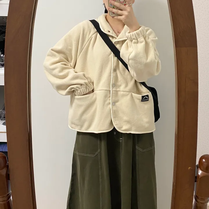 파파야 플리스 점퍼(2color) 상세 이미지 5