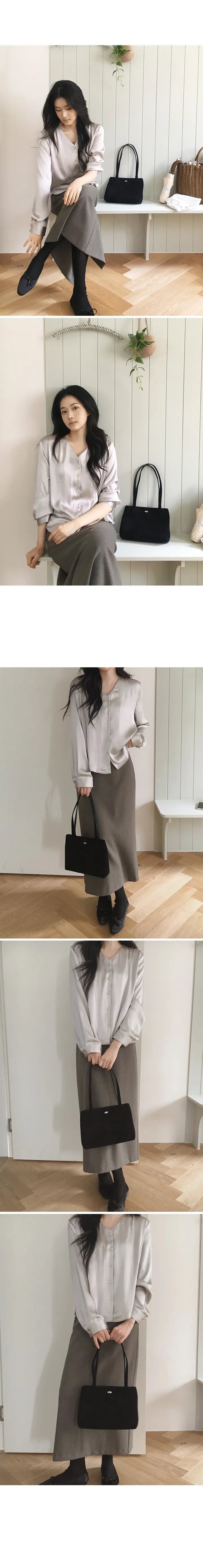 [💝데일리백/숄더백] #LENTO. Bazil suede bag  - 4 color 상세 이미지 39