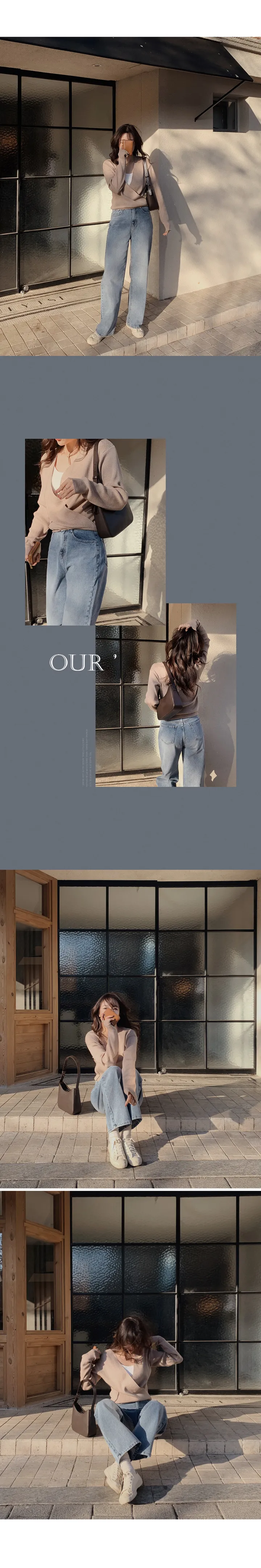 [후기인증핏👖] 투데이 와이드 중청데님팬츠 (+기본/롱ver) - 4 size (자체제작/슬로우앤드/와이드핏/스트레이트핏/데일리룩/워싱) 상세 이미지 35