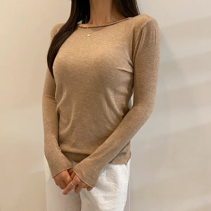 당일🚀* 핵부드러움!! 몸매 좋아보이는 쫀쫀 골지니트 상세 이미지 19