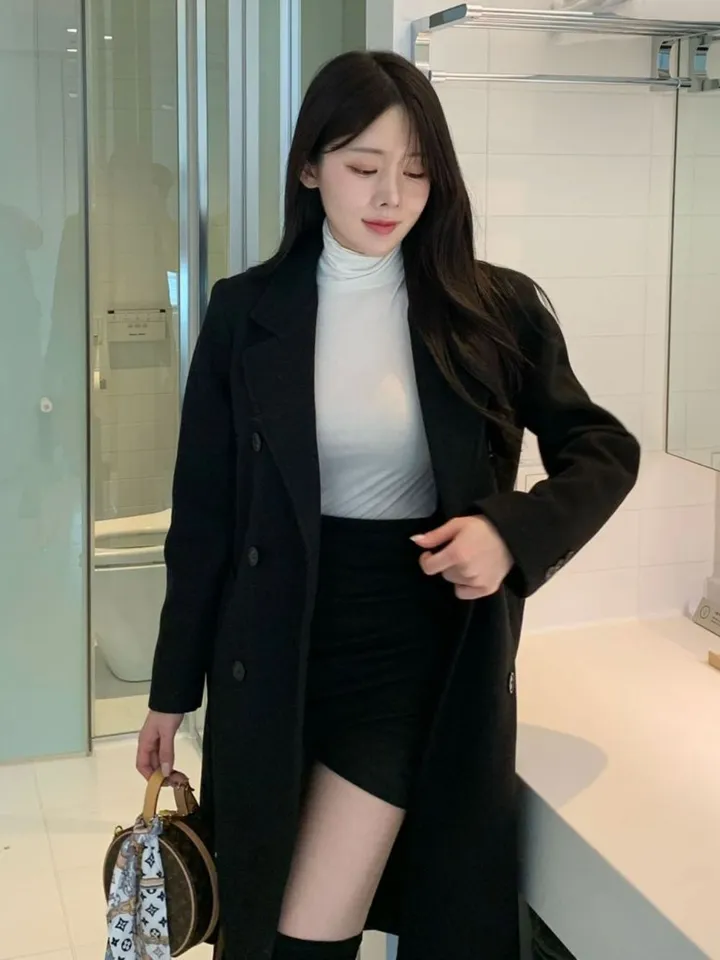 [당일출고🌹] 토토 바바리 롱코트 / 겨울코트 벨트코트 핸드메이드코트 코트 떡볶이코트 싱글코트 더블커트 밍크코트 롱패딩 숏패딩 양털코트 무스탕 겨울자켓 하객룩 아우터 점퍼 트위드자켓 트렌치코트 바바리코트 후드코트 후드롱코트 케이프코트 망토자켓 연말룩 청 상세 이미지 41