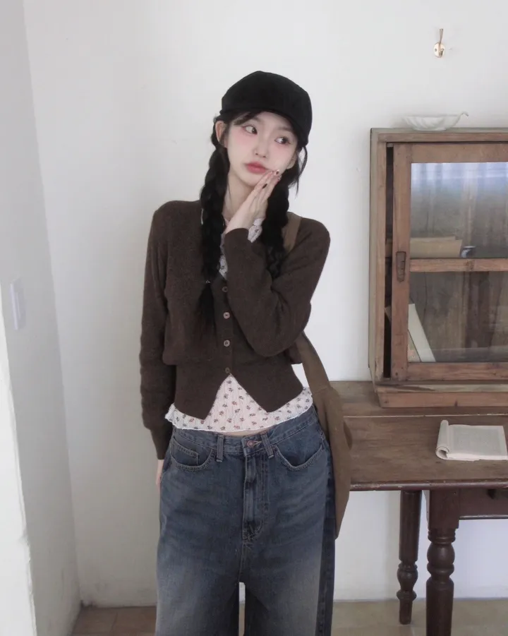 [봄신상/5col] mango v-neck knit cd 상세 이미지 4