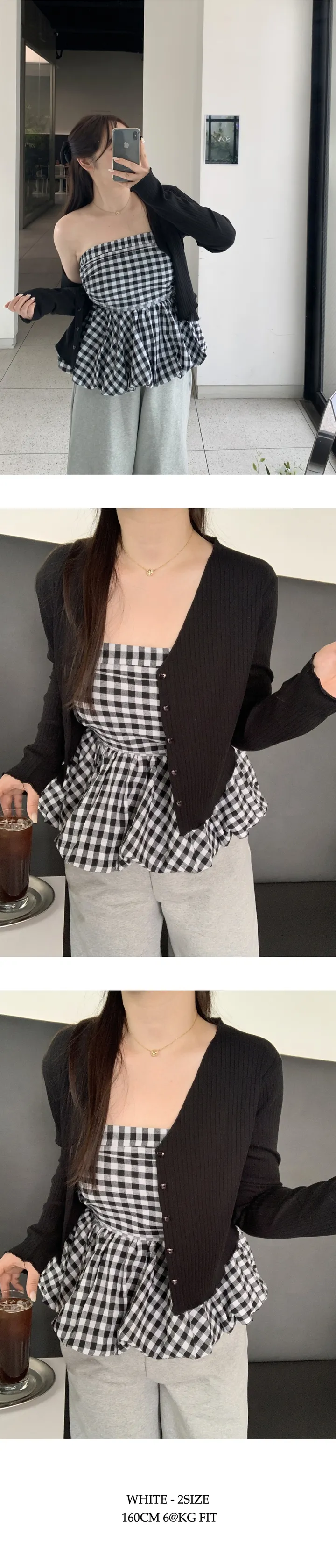 [MADE]하트 쿨 골지 잘록 커버 굴림 가디건 (4color/2size) 상세 이미지 23