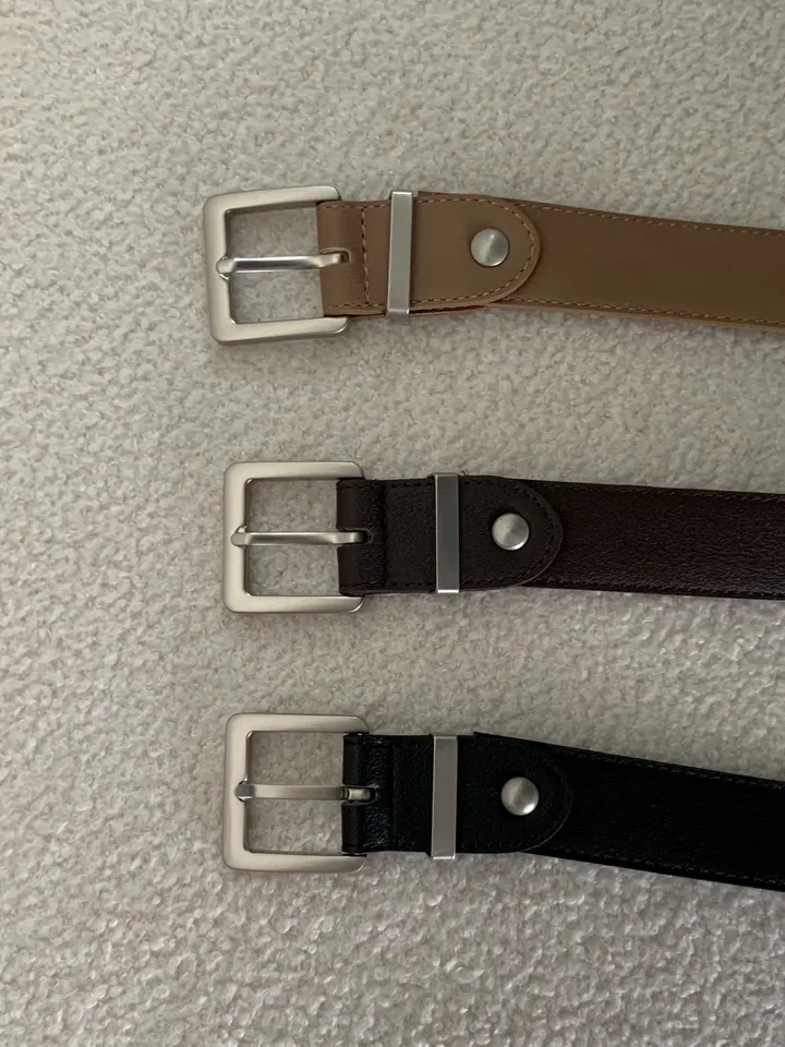 [*코디활용🤎]터드 사각 벨트 : turd square belt - 3 color 상세 이미지 56