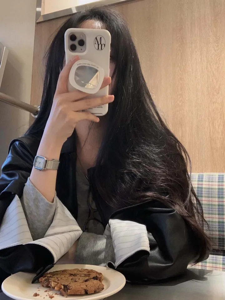 [힙덮는기장감~/블랙 당일출고🎉] 자체제작 #크치Made 오디너리 롤업 오버핏 하프 레더자켓 - jk 상세 이미지 33