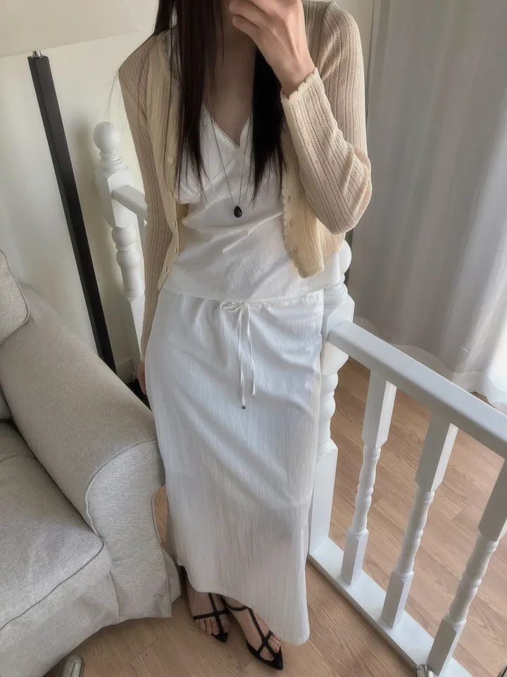 [썸머/데일리]웨이브 펀칭 썸머 가디건(4컬러) 상세 이미지 8