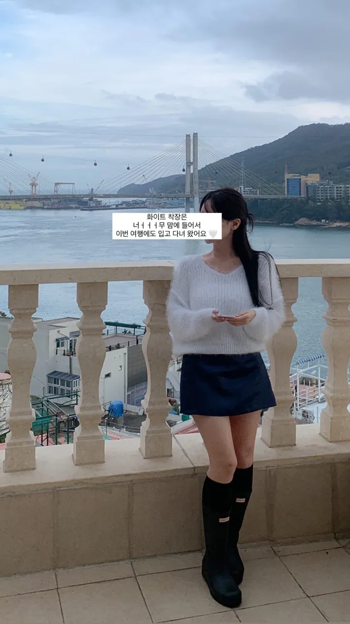 바지 모델 착용 이미지-S1L54