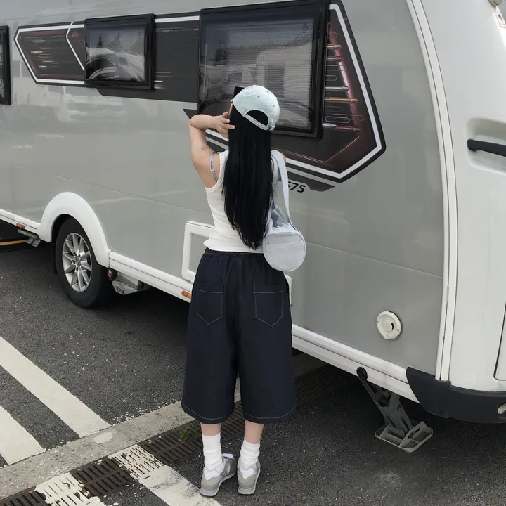 [*극찬핏]하프 생지 버뮤다 pt : half bermuda pants - 3 color 상세 이미지 14