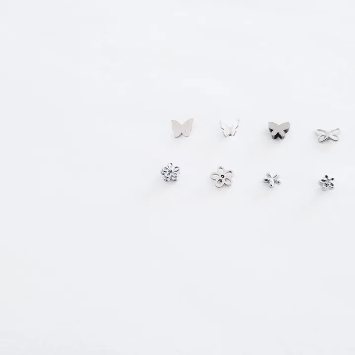 써지컬스틸 나비 꽃 🦋🌼 미니피어싱 써지컬피어싱 데일리피어싱 봄 피어싱 모음 ➰ 두개이상 할인 상세 이미지 11