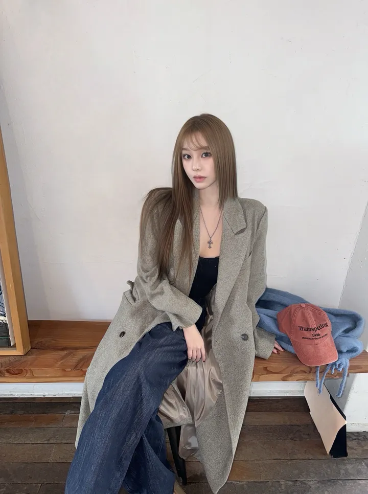 맥시 롱 코트 (3COLOR) 상세 이미지 21