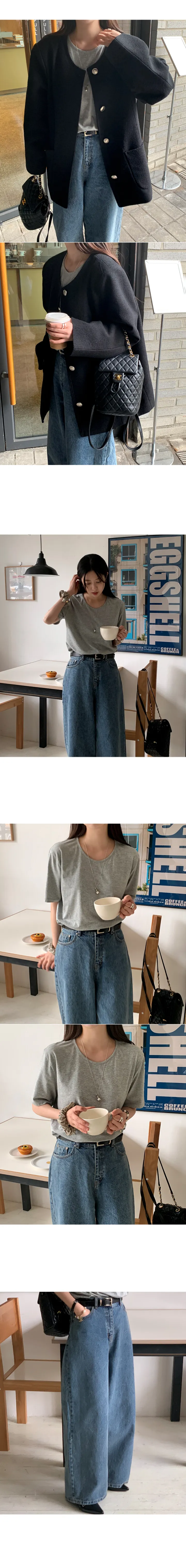 nuos tweed jacket (2color) 상세 이미지 4