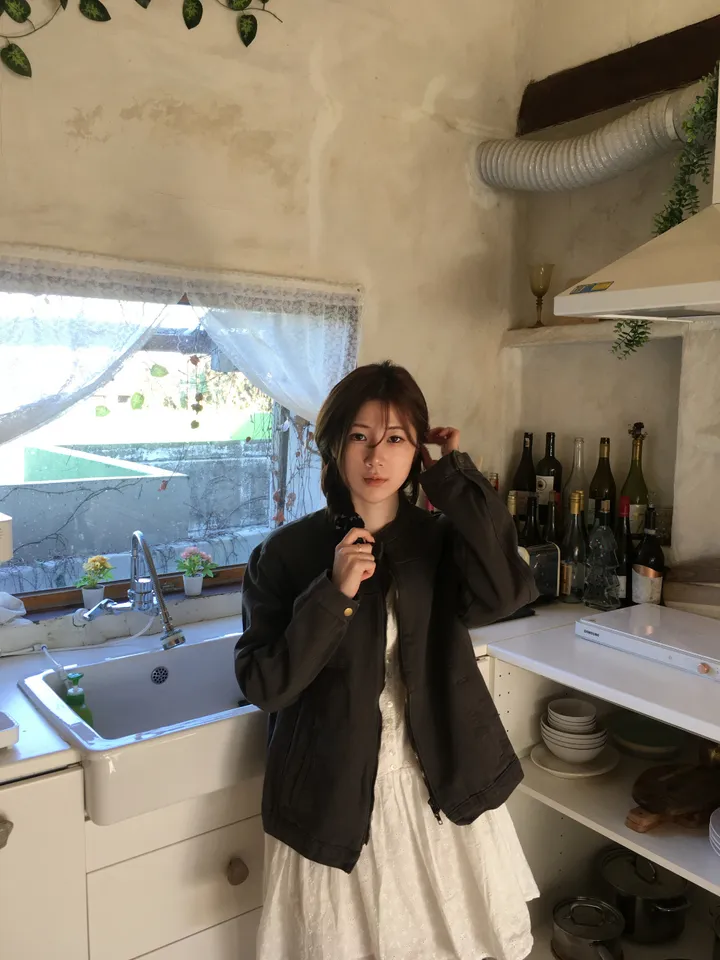 [봄신상💐](2colors/주문폭주🎉/투웨이) 빈티지 블루종 코튼 면 라이더 점퍼 자켓 jk 상세 이미지 71