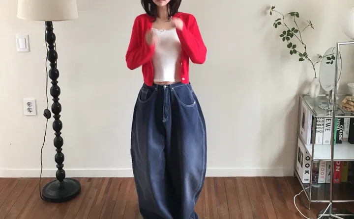 베스티 베이직 라운드 버튼 가디건 (8color) 상세 이미지 4