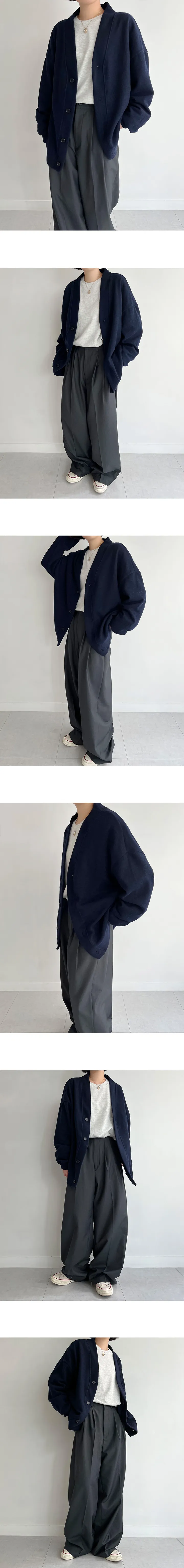 [unisex] 바카 오버핏 가디건 (6color) 상세 이미지 9