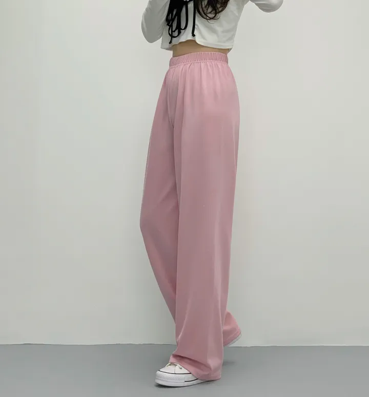 당일🚀[숏&롱/편한바지!] 드림 컬러 밴딩 롱 와이드팬츠 트레이닝팬츠 댄스복 여름팬츠 사계절팬츠 키작녀 키큰녀 (7Col) 상세 이미지 34