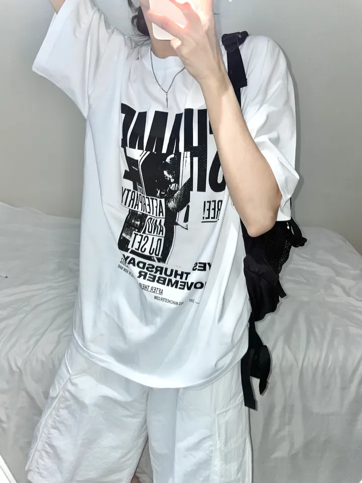 [unisex] 쉐임 스트릿 반팔티 (3color) 상세 이미지 4