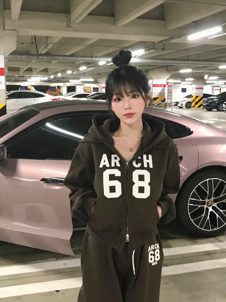 [기모/봄까지쭉] 유어 기모 트레이닝 후드 집업 상세 이미지 17