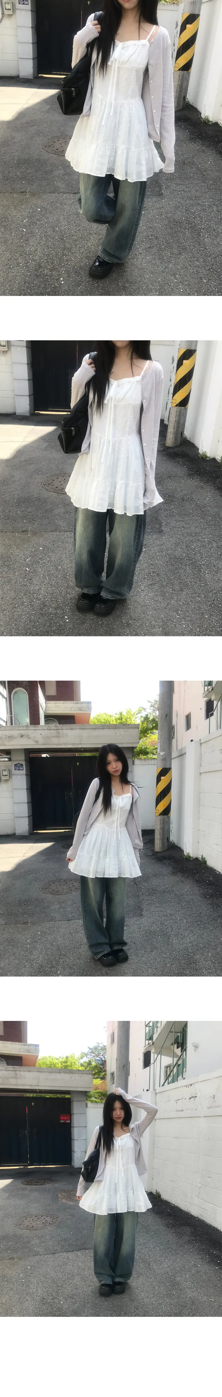 [빈티지🩶/퀄리티보장] 폴드 카라 골지 긴팔 가디건 상세 이미지 9
