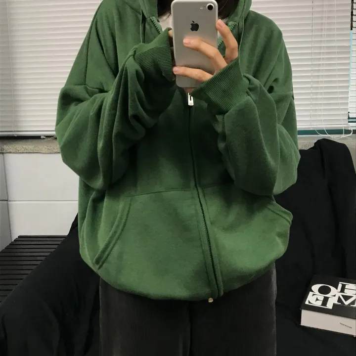 (1+1/교복템)당일출고🚛Avocado basic over two way zip- up - 7color 상세 이미지 3