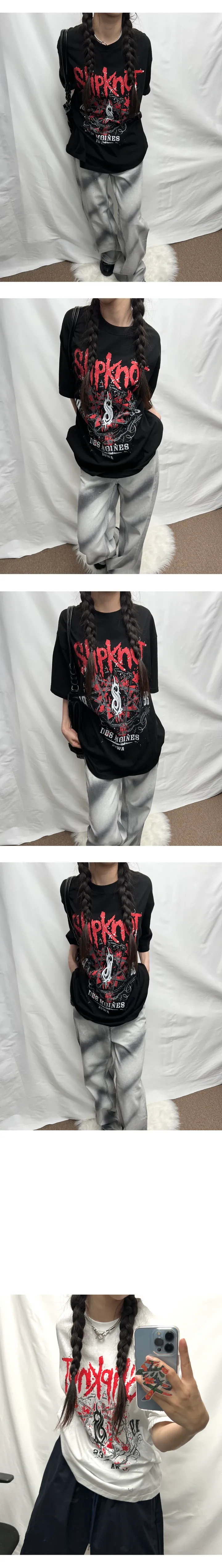slipnot punk T 상세 이미지 6