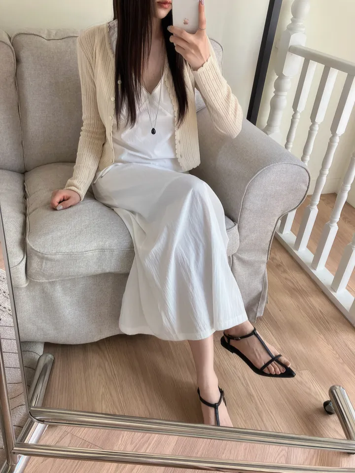 [썸머/데일리]웨이브 펀칭 썸머 가디건(4컬러) 상세 이미지 5