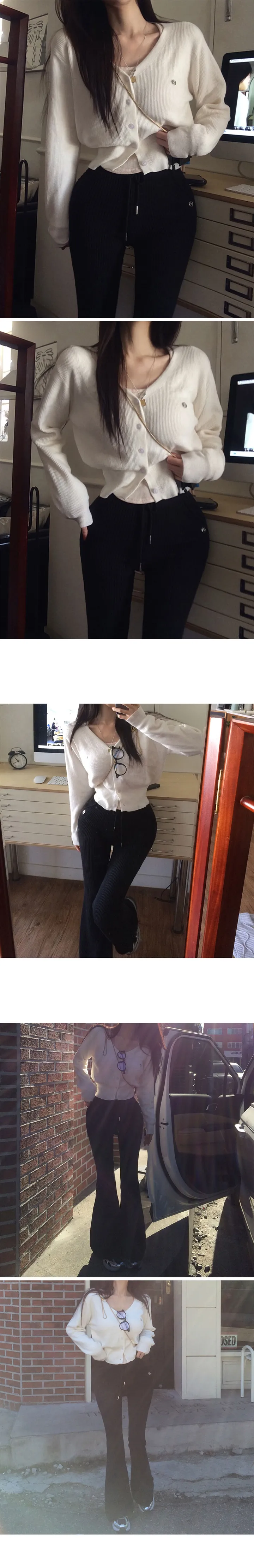 [made/기본필수!/잘록핏] 델리 브이넥 잘록 가디건 봄가디건 하객룩 봄신상 상세 이미지 10