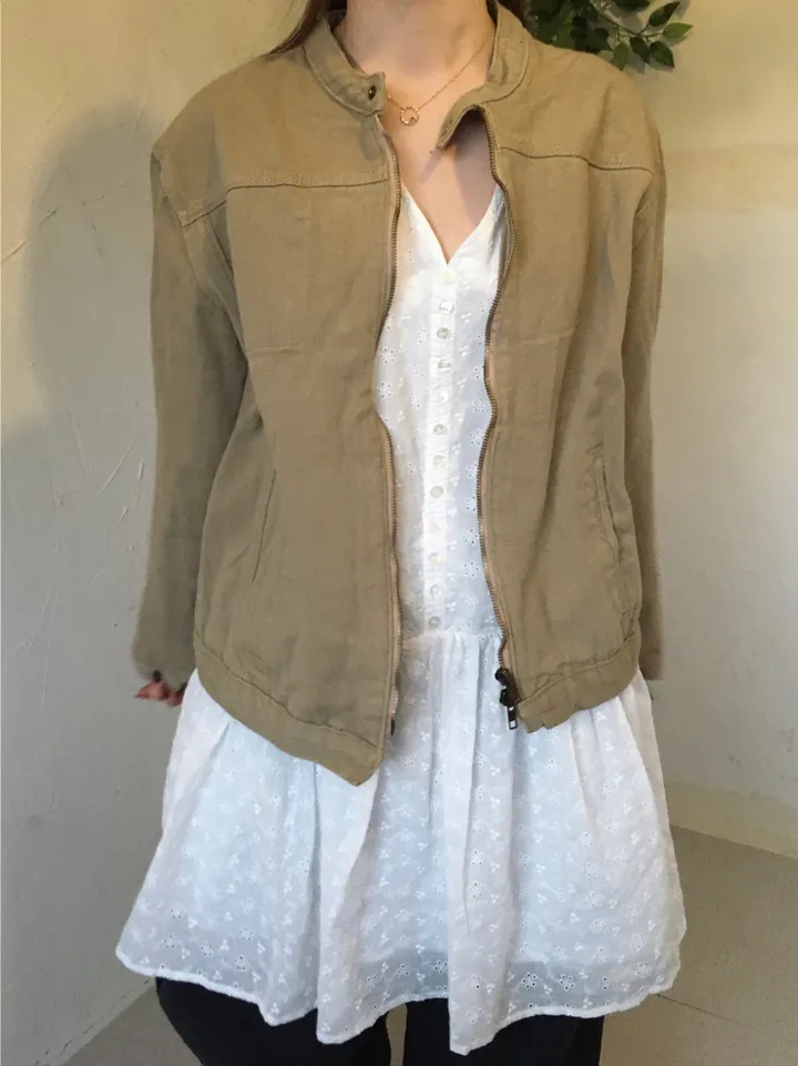 [봄신상💐](2colors/주문폭주🎉/투웨이) 빈티지 블루종 코튼 면 라이더 점퍼 자켓 jk 상세 이미지 37