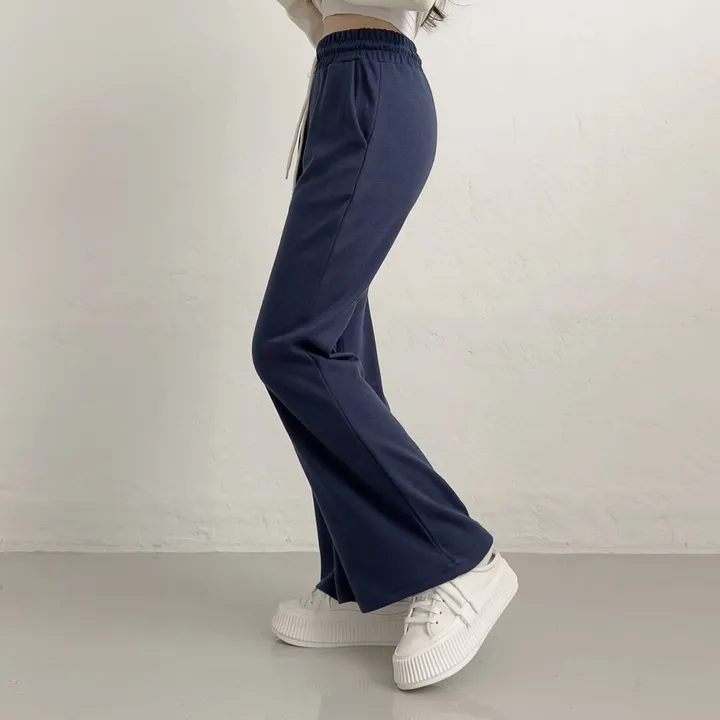 [말라핏!/숏,기본,롱] 다리 길어보이는, 세미 부츠컷 데일리 트레이닝 팬츠 슬림 라인 봄 가을 키작녀 바지 (6color) 상세 이미지 47
