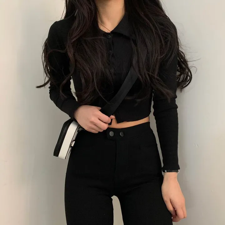 [가격실화?] 카라 크롭 단추 골지 가디건;3col 상세 이미지 25